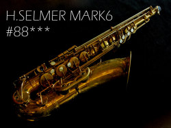 H.SELMER MARK VIテナー　８８千番オリジナルラッカー