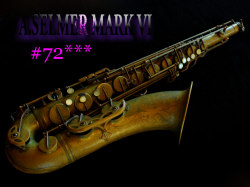 A.SELMER MARK VI テナー　7万番オリジナルLQ→アンラッカー