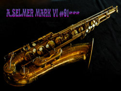 A.SELMER MARK VI 91千番台テナー　オリジナルラッカー