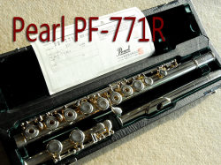 PEARL PF-771R エレガンテ  菅体銀製フルート