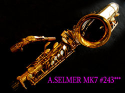 A.SELMER MARK VII　初期24万番台　オリジナルラッカー９０％