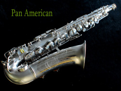 PAN－AMERICAN　Satin　Silver　Plate　アルトサックス