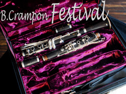 B.CRAMPON FESTIVAL A管　クラリネット　Wケース付