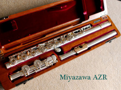 MIYAZAWA　AZ-R　総銀フルート　新同品