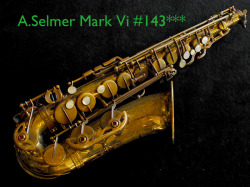 A.SELMER MARK VI 143千番　オリジナルラッカー　アルトサックス