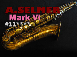 A.SELMER MARK VI 11万番台　オリジナルラッカー  テナーサックス