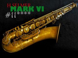 H.SELMER MARK VI　11万番台　テナーサックス