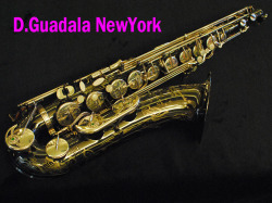 D.GUARDALA　NewYork　BN　テナーサックス　特別彫刻「自由の女神」
