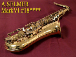 A.SELMER　MARK VI　オリジナルラッカー　テナーサックス　委託品