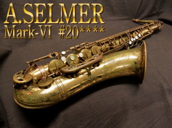 A.SELMER　MARK VI　テナーサックス　オリジナル　２０万番