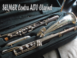 H.SELMER Contra-alto clarinet　SELMER　26 in E♭コントラアルトクラリネット