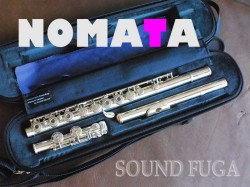 NOMATA FS-3R　管体銀製　リングキー　FLUTE　美品