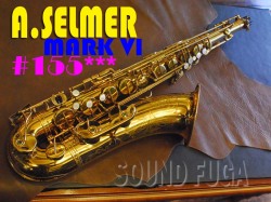 A.SELMER MARK VI 彫刻付 15万番台　オリジナルラッカー　テナーサックス