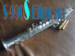 YANAGISAWA S-990S　希少　銀メッキELIMONA GPネック　ソプラノサックス　良品