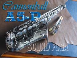 CANNONBALL A5-P “PEGASUS”　限定モデル 銀製ネック　アルトサックス　