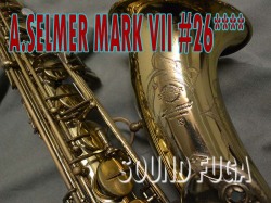A.SELMER MARK VII 26万番台　彫刻付　テナーサックス