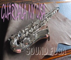 D.GUARDALA　NY USA　Silver Plate アルトサックス　良品
