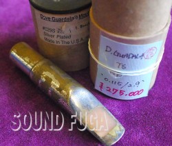 ★おすすめ★D.GUARDALA　MB　初期 Hand Made　オリジナル　テナーマウスピース