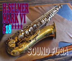 H.SELMER MARK VI 彫刻付　18万番台　オリジナルラッカー　テナーサックス　
