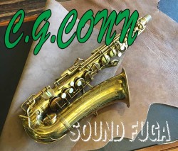 C.G.CONN　TRASITIONAL NY NECK　27万番台　オリジナルラッカー