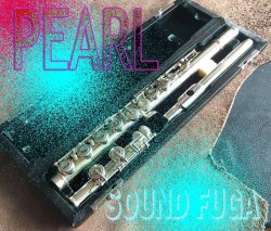 ★☆Spring Sale☆★PEARL F-9701E　マエスタ　ハンドメイド　ソルダード　総銀フルート　美品