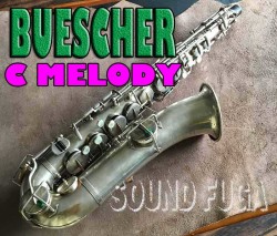 BUESCHER　Cmelo 銀メッキ Cメロ　委託品