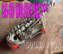 H.SELMER SA-80シリーズ１　希少3１万番！　 銀メッキ アルトサックス