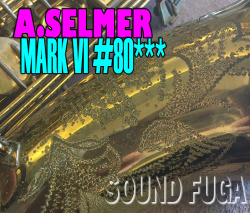 A.SELMER MARK VI 80千番台　オリジナルラッカー　テナーサックス