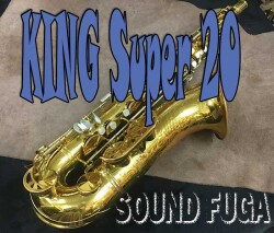 KING SUPER20　SterlingSilverNeck 34万番　Wソケット　テナーサックス