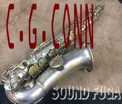 C.G.CONN　Chu Berry  22万番　銀メッキ　インナーGP アルトサックス