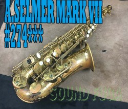 A.SELMER　MARK VII　彫刻無し　27万番台　オリジナルラッカー　アルトサックス
