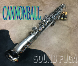 ★ウインターセール★　CANNONBALL　SA5-BiceB　“TheRaven”　SEMI セミ-カーブド ソプラノサックス　美品