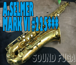 ★スプリングセール★ A.SELMER　MARK VI　22万番台　オリジナルラッカー95％　テナーサックス