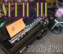H.SELMER SERIE-III SP セリエ３ 希少銀メッキ　ソプラノサックス　美品