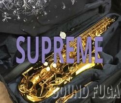 H.SELMER 　SUPREME（シュプレーム）Dark Gold Lacquer　アルトサックス　未使用品