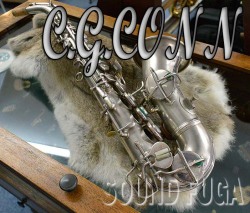 C.G.CONN New Wonder　SP　10万番台　インナーゴールド カーブドソプラノサックス　委託品