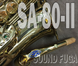 H.SELMER SA-80II　彫刻付　53万番台 　アルトサックス 　美品