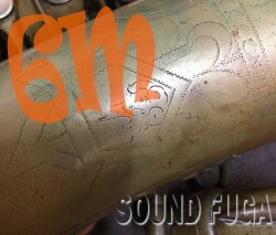 C.G.CONN　6M 8Stamped Naked lady　3０万番台　ロールドトーンホール リラッカー