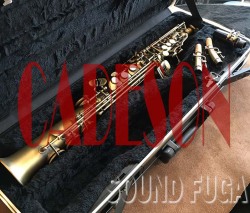 2025★Spring Sale★178000⇒165000　CADESON 　S-208AS　アンティークサテン　SOPRANO  ソプラノサックス