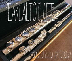 PEARL PFA-207 ALTO FLUTE　管体銀製　委託品　極上美品