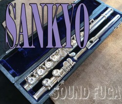 セール★SANKYO　ARTIST　総銀フルート　C足部管　埼玉店委託品