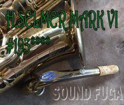 H.SELMER MARK VI 　19万番台　オリジナルラッカー　アルトサックス