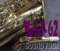 YAMAHA YAS-62 Print Logo 希少J-Guard モデル　アルトサックス