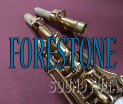 ☆プレミアセール★220000→199000　FORESTONE SXCL コニャックラッカー SOPRANOソプラノサックス 美品
