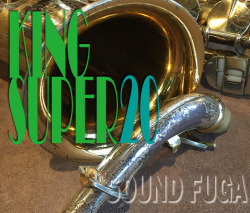 KING SUPER20 Silver Sonic　希少ゴールドインレイ　43万番台 　銀製ネック/ベル　アルトサックス