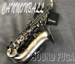 CANNONBALL　S5-BiceB　“TheRaven” カーブド ソプラノサックス　極上品
