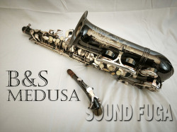 ★風雅コネクト　B&S Medusa メデューサ　ブラックニッケル　希少　アルトサックス