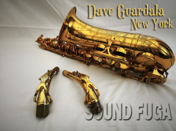★風雅コネクト　Dave Guardala NewYork アルトサックス　ネック2本付属