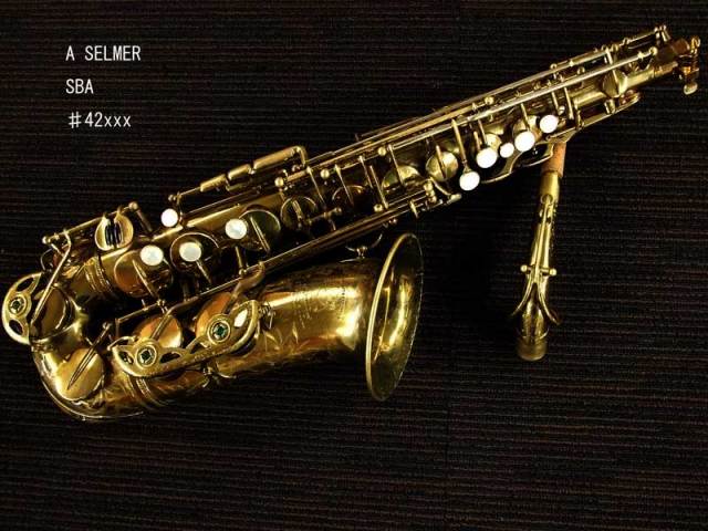 A.SELMER SBA 42千番台 アルト オリジナルLQ