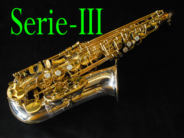 H.SELMER Serie-III Silver アルトサックス